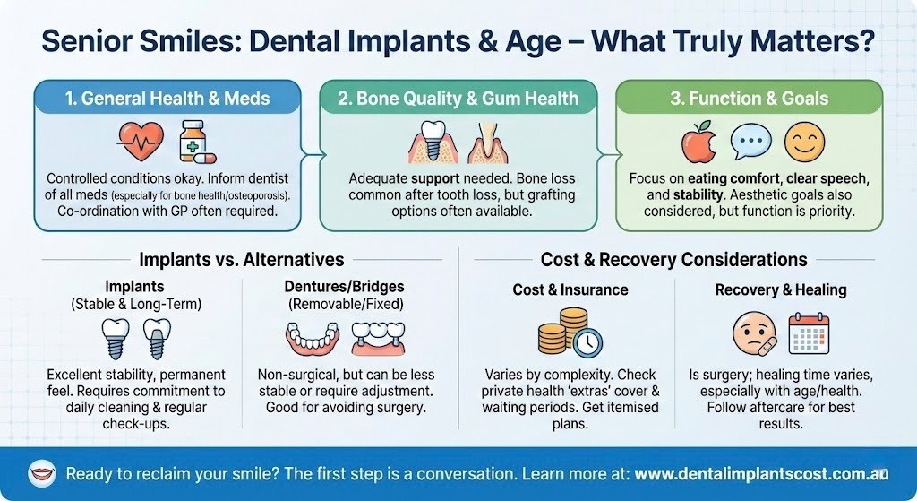 Dental implants for seniors improving smile health and confidence